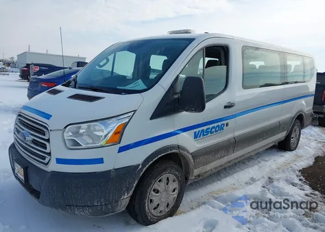 2017 Ford Transit-350 Xlt z USA, uszkodzony, nr VIN 1FBZX2ZM4HKB13037